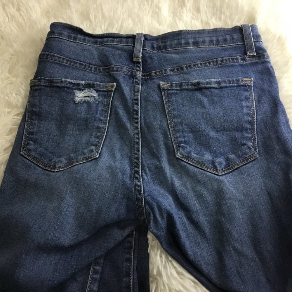 Flying Monkey High Rise Skinny Distressed Jeans - Picture 3 of 3